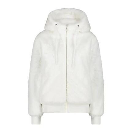 Veste à capuche en fausse fourrure femme CMP