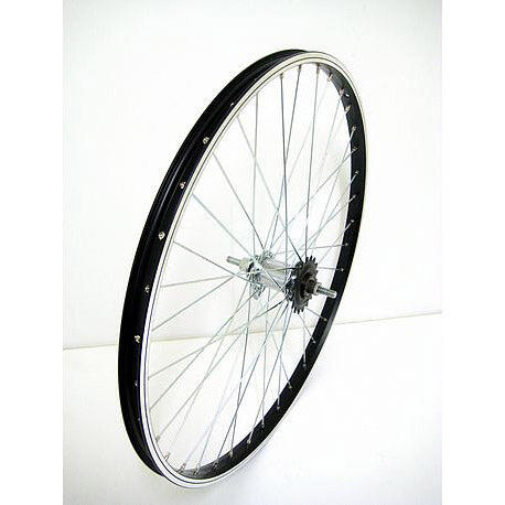 SHIMANO Ruota posteriore Shimano 26 x 1,75 (559) janta alluminio Paralex nera.