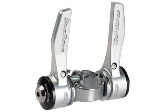 Manette Dérailleur avec collier SunRace 8V Cadre Vélo Ancien