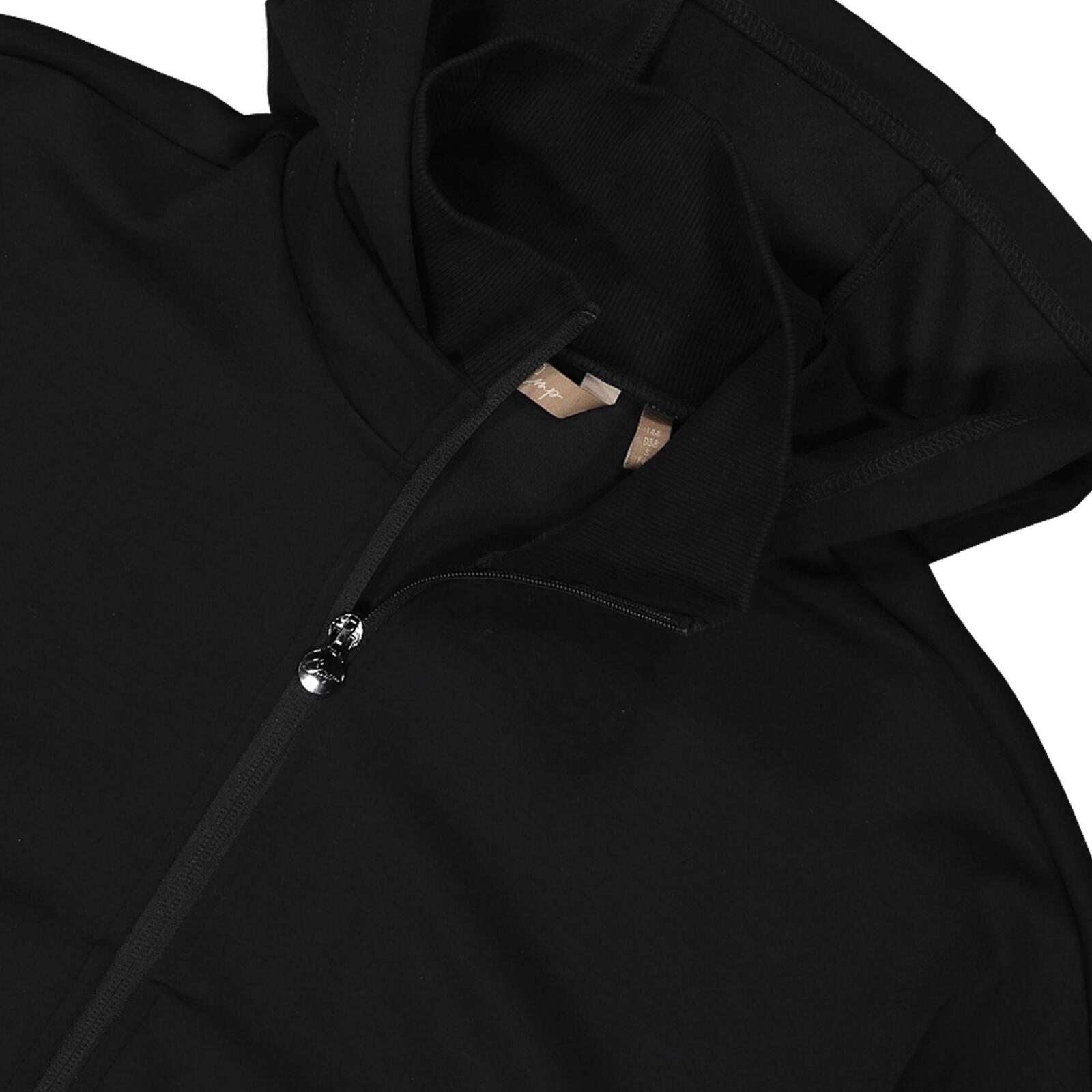 Jacke weich bügelfrei Damen - Jacke mit Kapuze 3/4