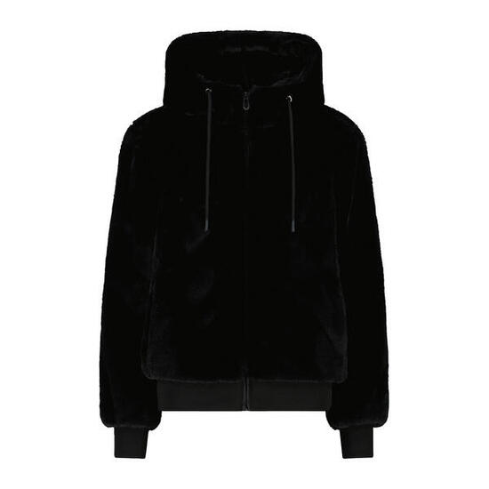 Veste à capuche en fausse fourrure femme CMP