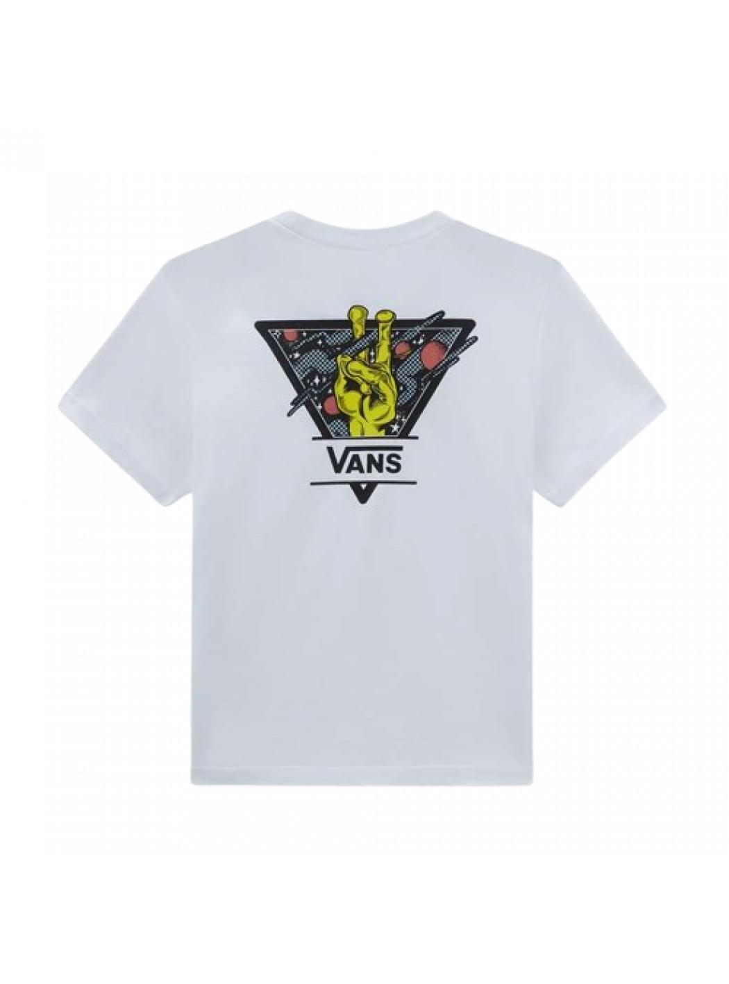 T-shirt Bambino Vans VN000GAHWHT 3/3