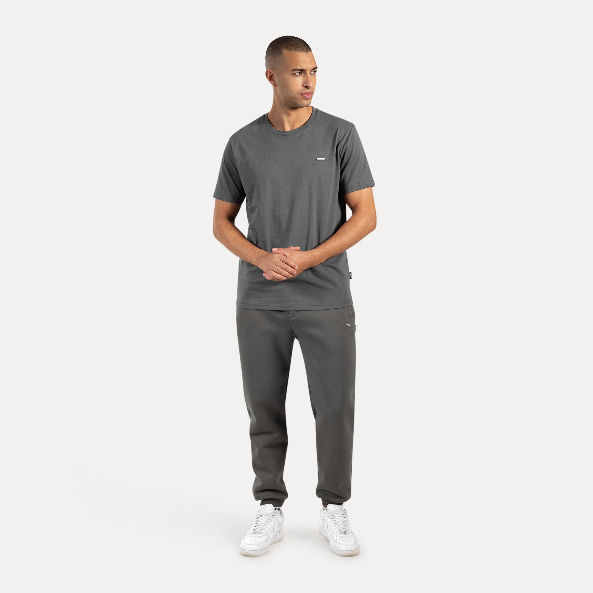 Herren T-Shirt Ilyas Grau 3/5