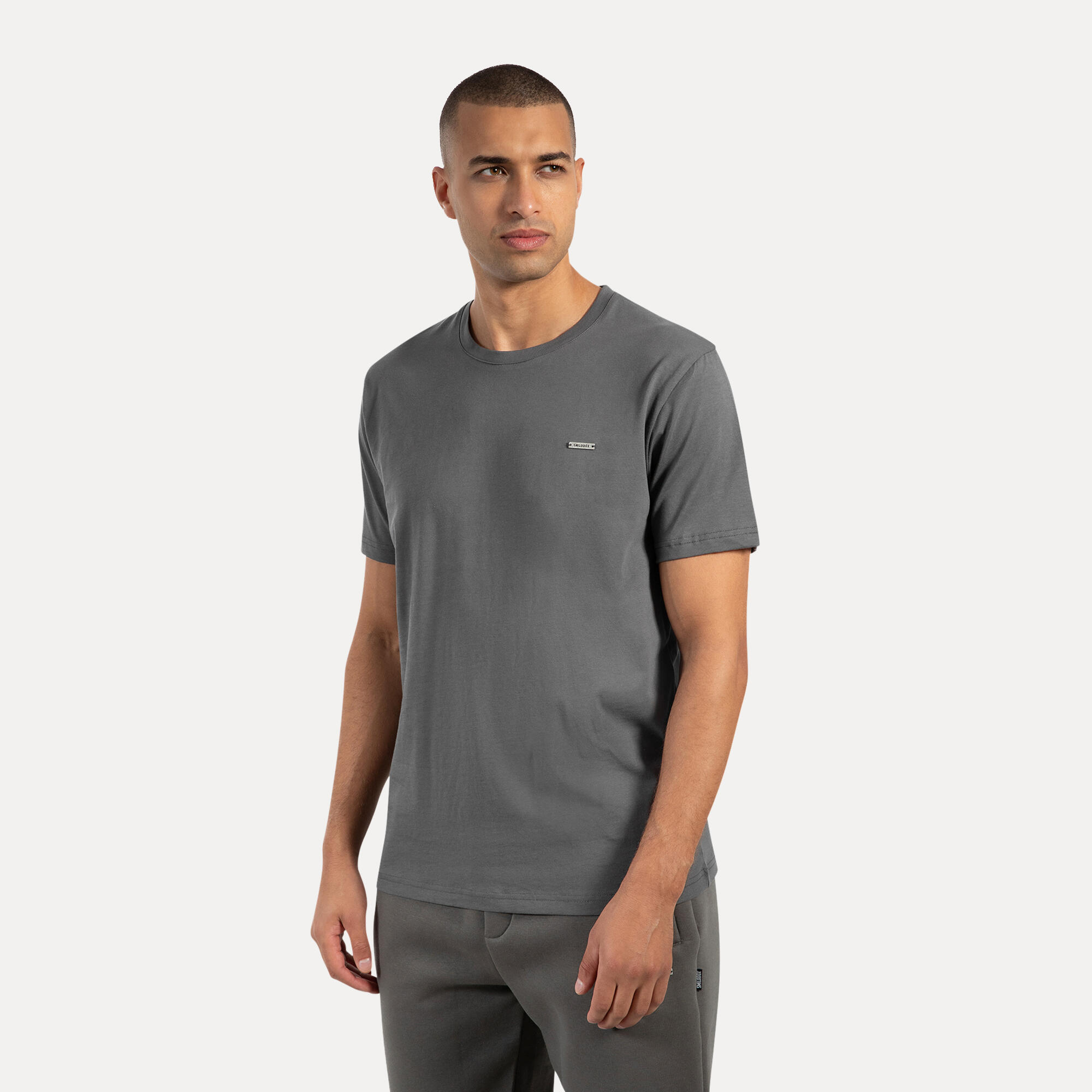Herren T-Shirt Ilyas Grau 2/5