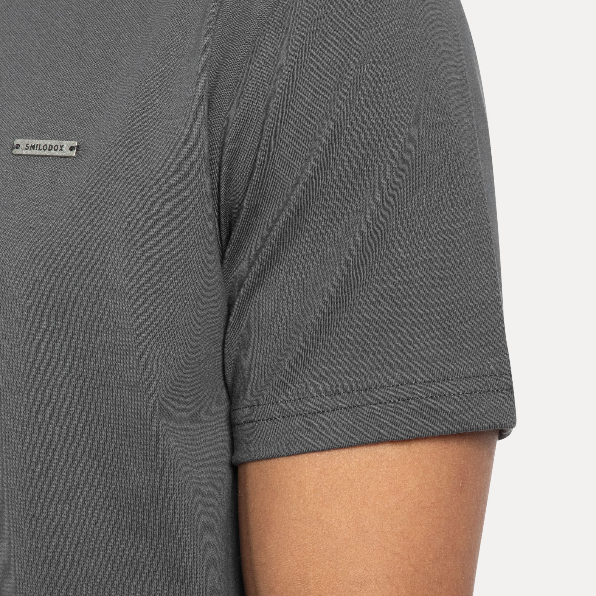 Herren T-Shirt Ilyas Grau 5/5