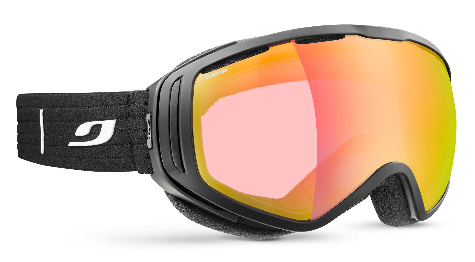 Masque de ski et de snowboard enfant et adulte - Noir / Gris TITAN OTG REACTIV 1/7