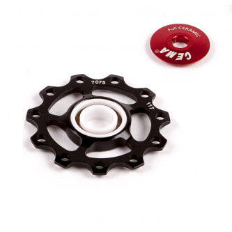 CEMA rolki przerzutki SRAM Eagle 12s ceramika 7075 T6 czarny