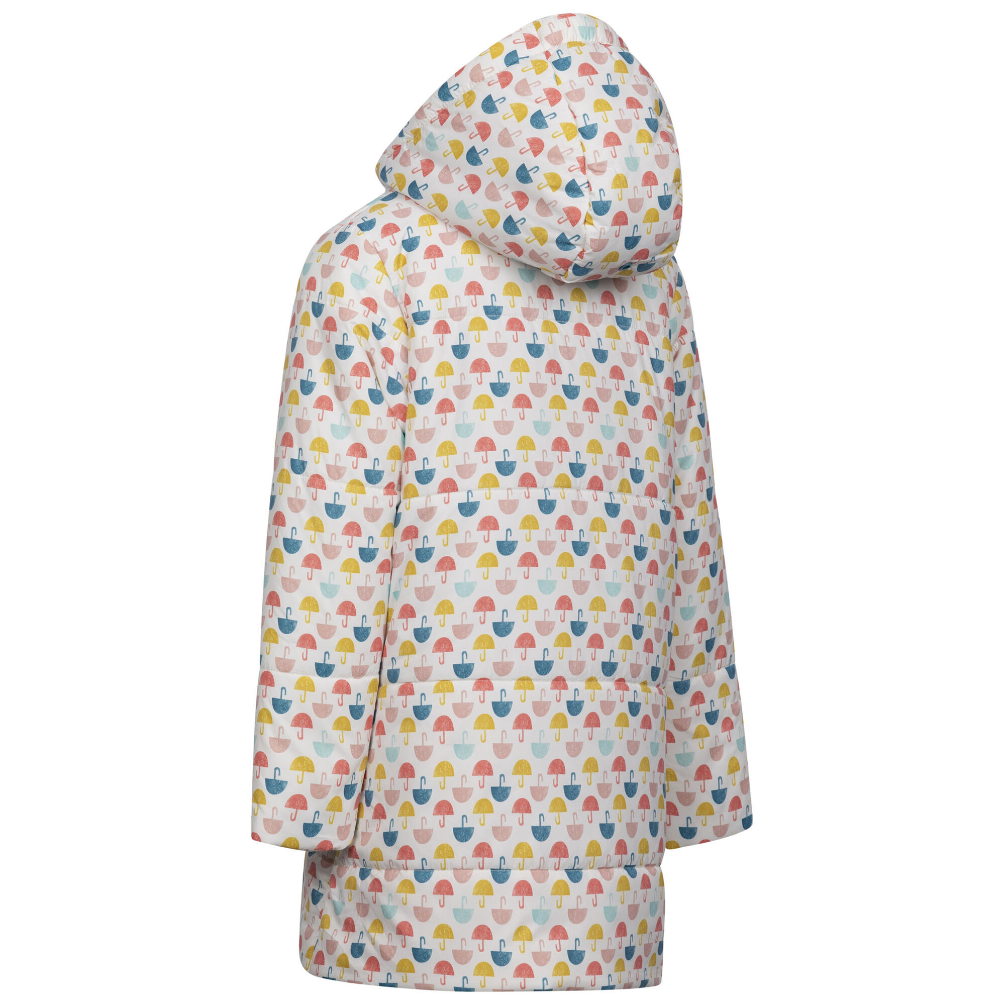 Manteau SUZZEE Fille (Blanc / Multicolore) 2/5