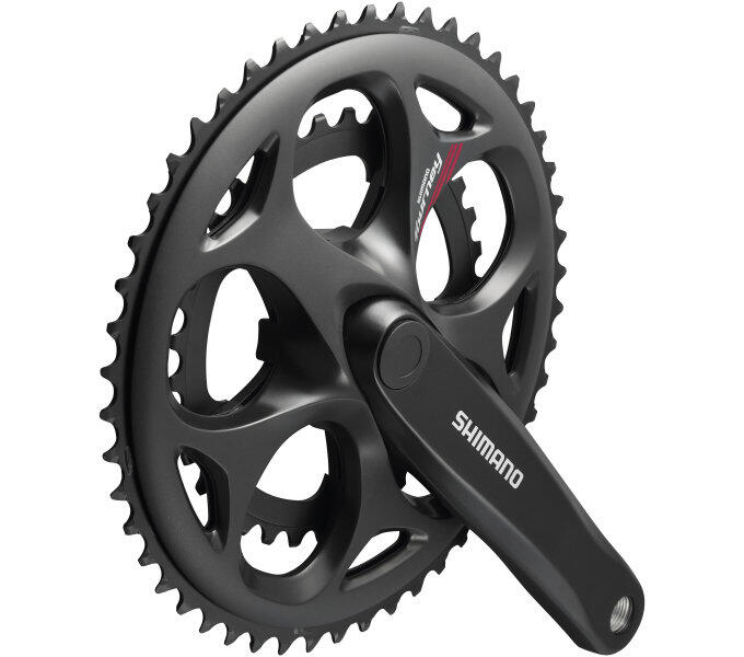 Shimano Tourney A070 Guarnitura compatta 170 mm 50-34T nera. 2/2