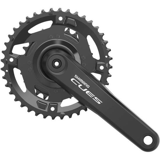 Shimano pédalier queues 9 10 11v 170mm 26 40t noir oem