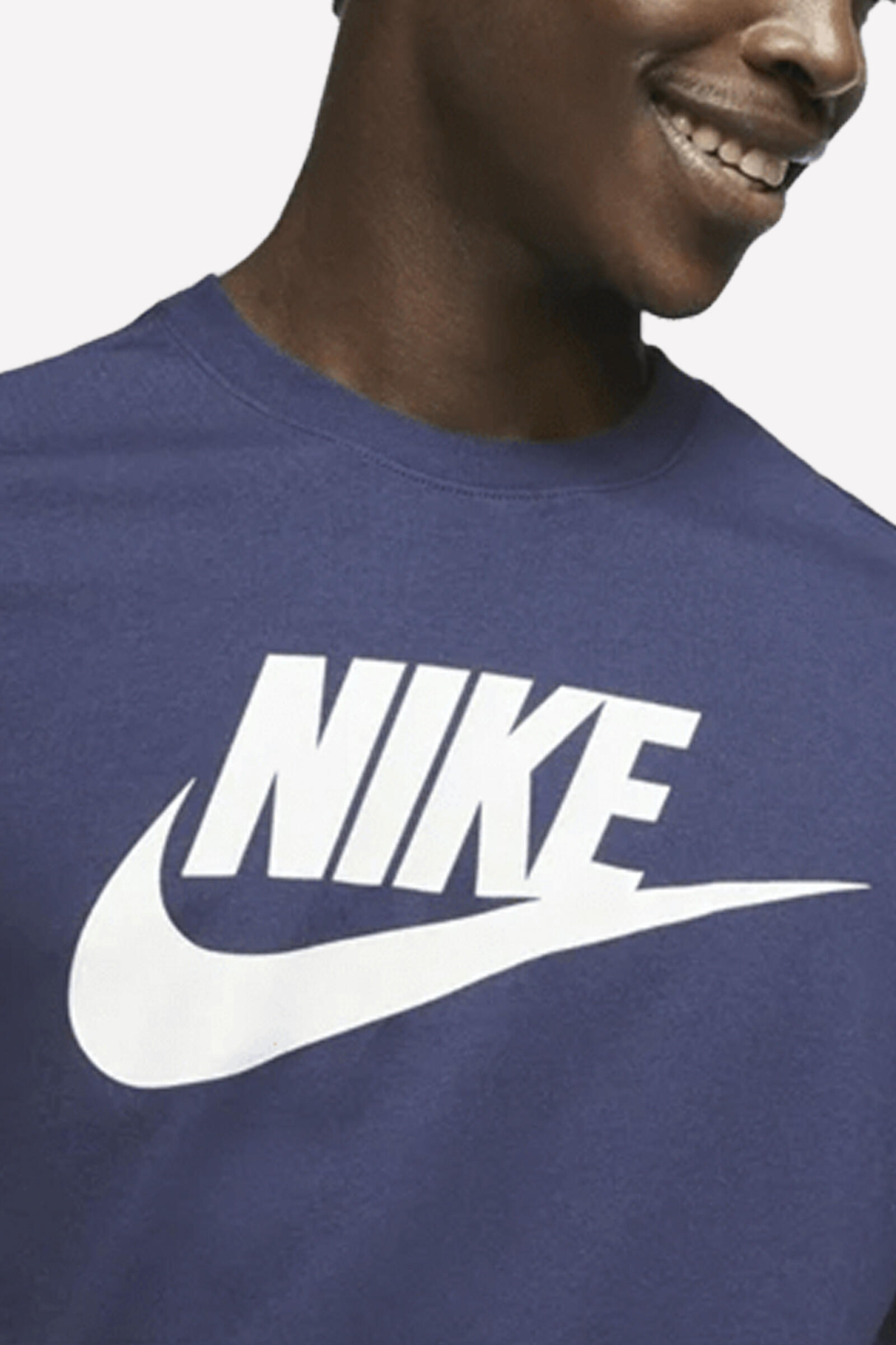 Nike Camiseta Sportswear Icon Futura Azul Marino 3/5
