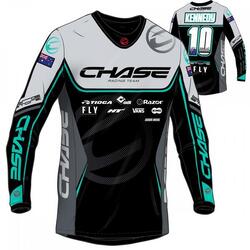 Maillot manches longues enfant Chase Team Izaac Kennedy Replica 2025
