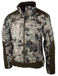 Veste mixte stretch nylon polyester camo digital vert S à 3XL