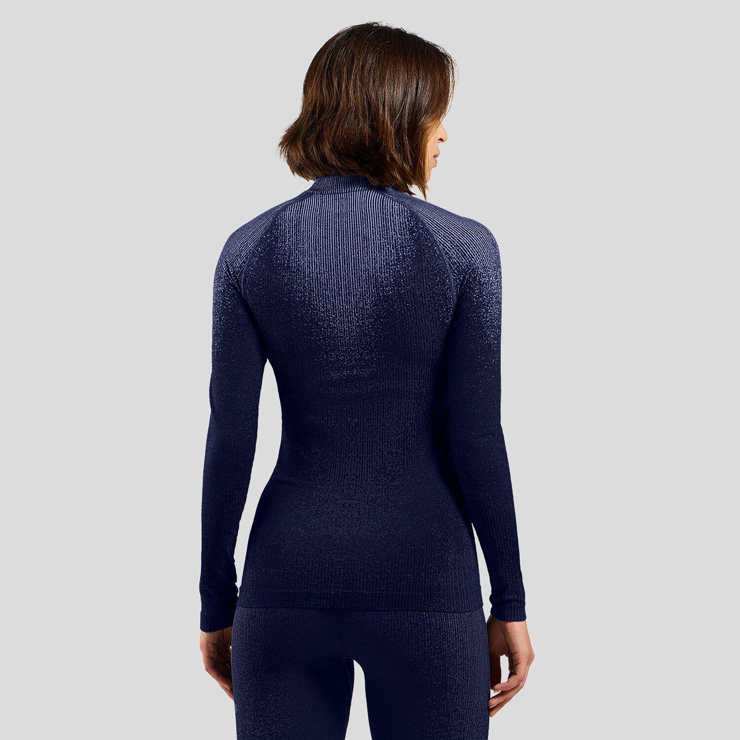 Bielizna termoaktywna z długim rękawem Odlo BL TOP turtle neck l/s half zip 2/7