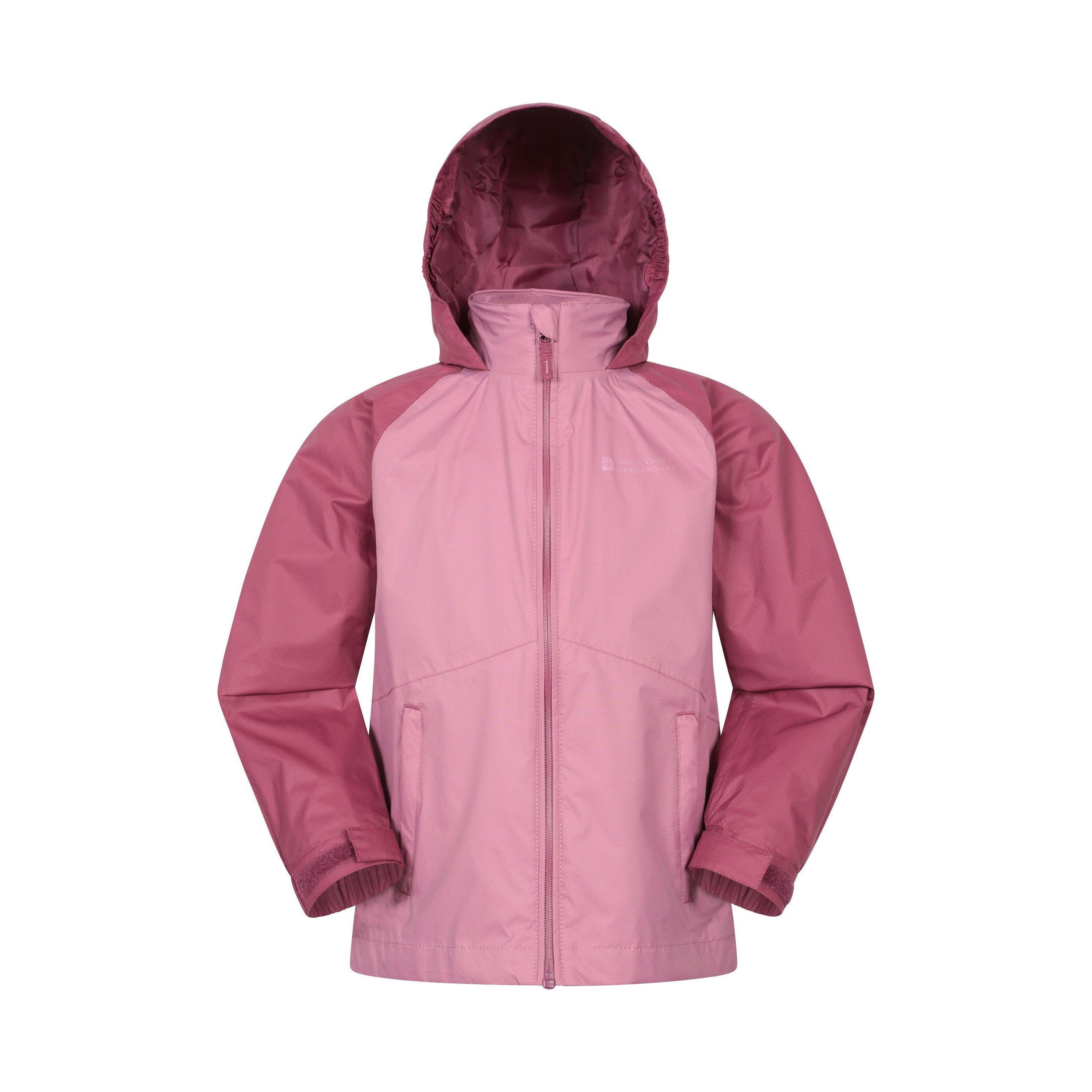 MOUNTAIN WAREHOUSE Torrent II Giacca Impermeabile Bambini Mountain Warehouse Rosa