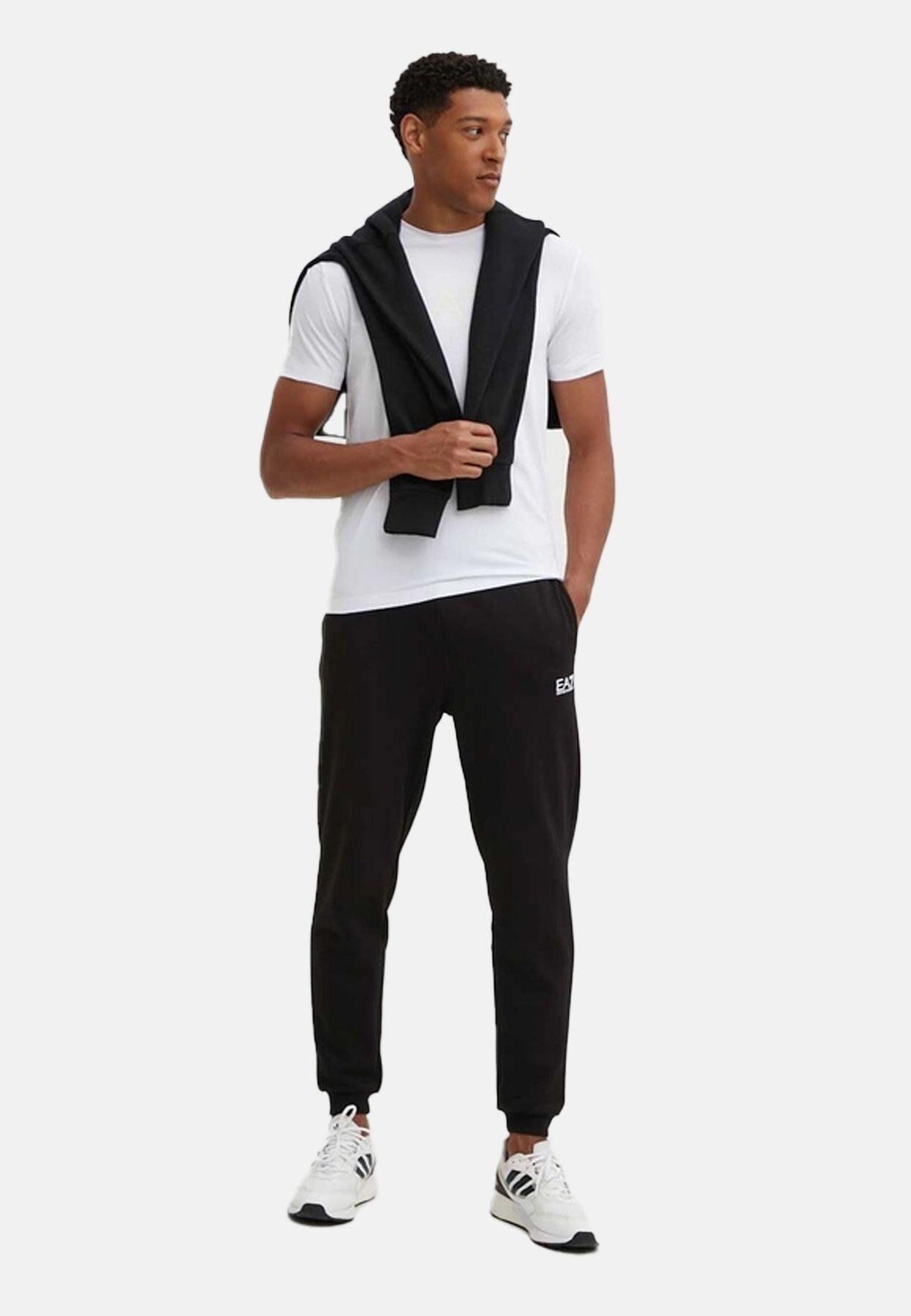PANTALONE per tuta uomo ea7 emporio armani nero 3/3