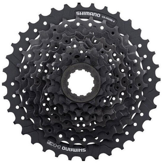 Shimano HG20 Cassetta 9 velocità 11-36T nera.
