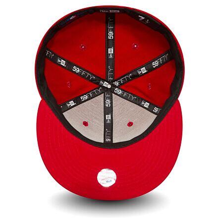 Kappe NEW ERA 5950 MLB Basic NEYYAN Scarlet/White L 4/5