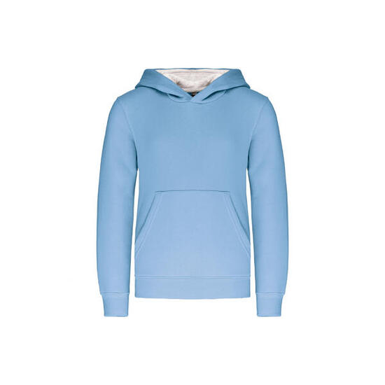 Sweatshirt à capuche enfant Kariban Contrastée