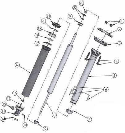 Zestaw serwisowy Contec Ct do naprawy opon 40mm