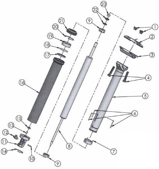 Zestaw serwisowy Contec Ct do naprawy opon 40mm