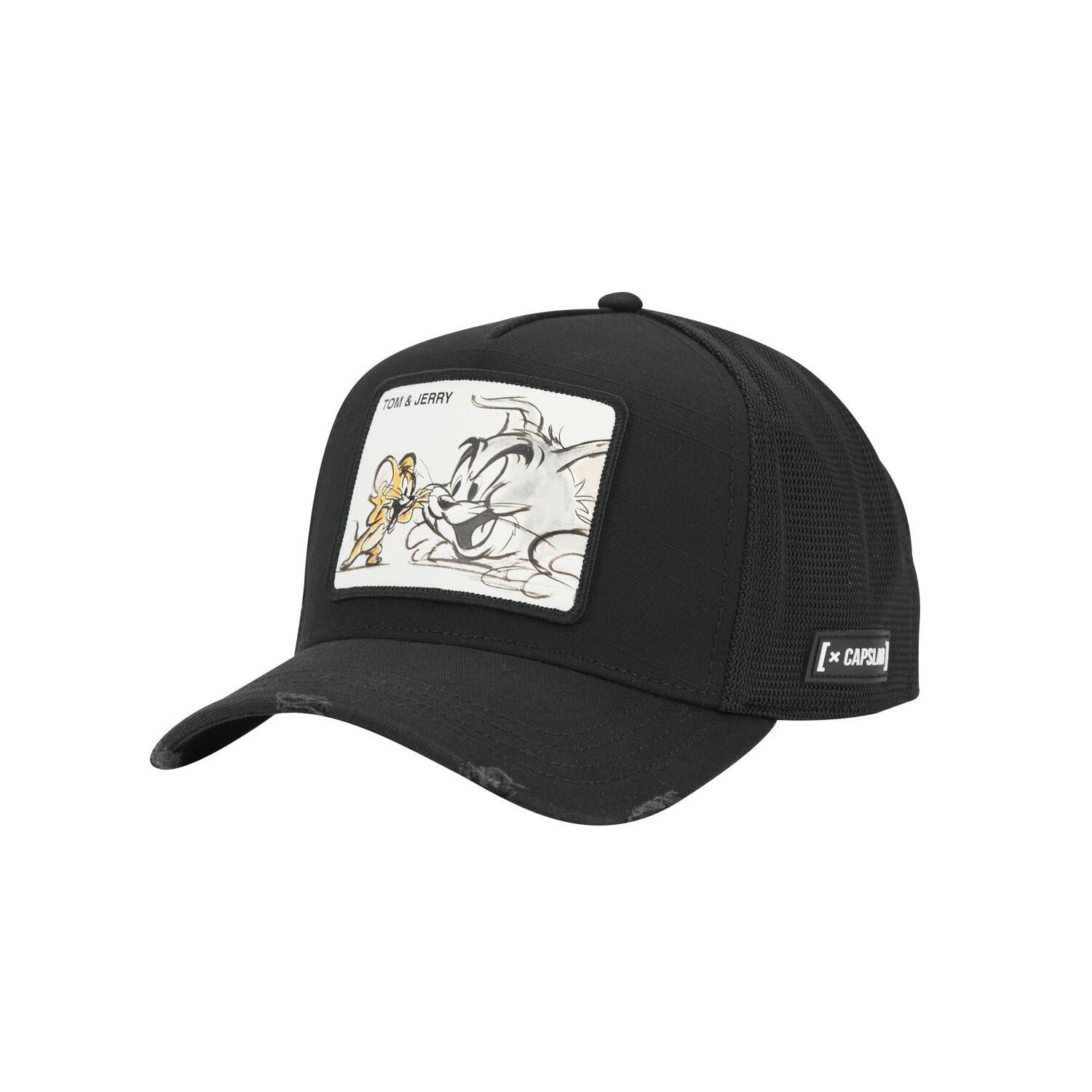 Casquette trucker premium avec filet effet bambou Tom & Jerry TAJ 1/5