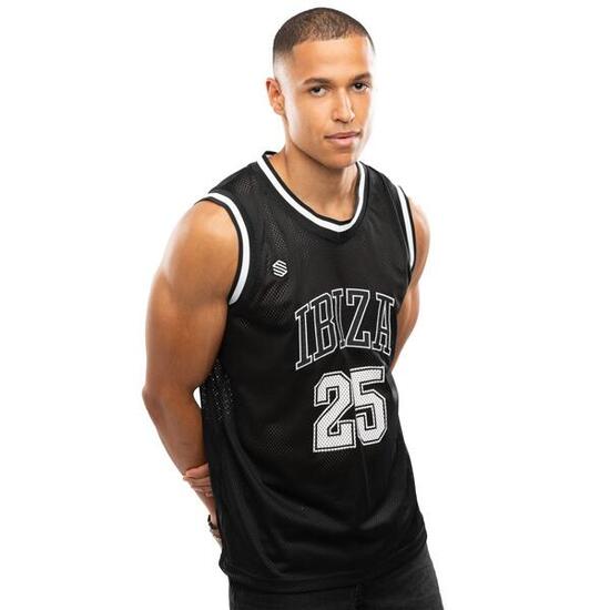 Maillot de basketball homme Lifestyle IBZ Pedrera Black Noir