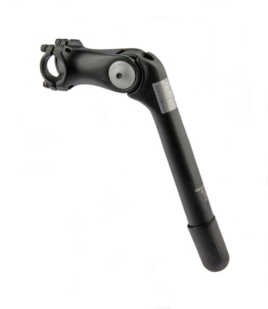 ZERIMAR Primax E Heerlen attacco manubrio 180 mm, Ø 25,4 mm, regolabile, nero.