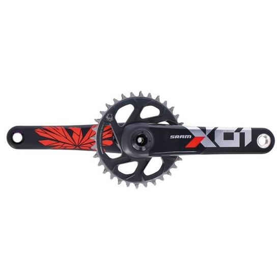 MTB-Kurbelgarnitur Sram Pdl Sram X01 Eagle Sprbst+ Dm 32D Xsync2 Lunar Oxy (Bb N