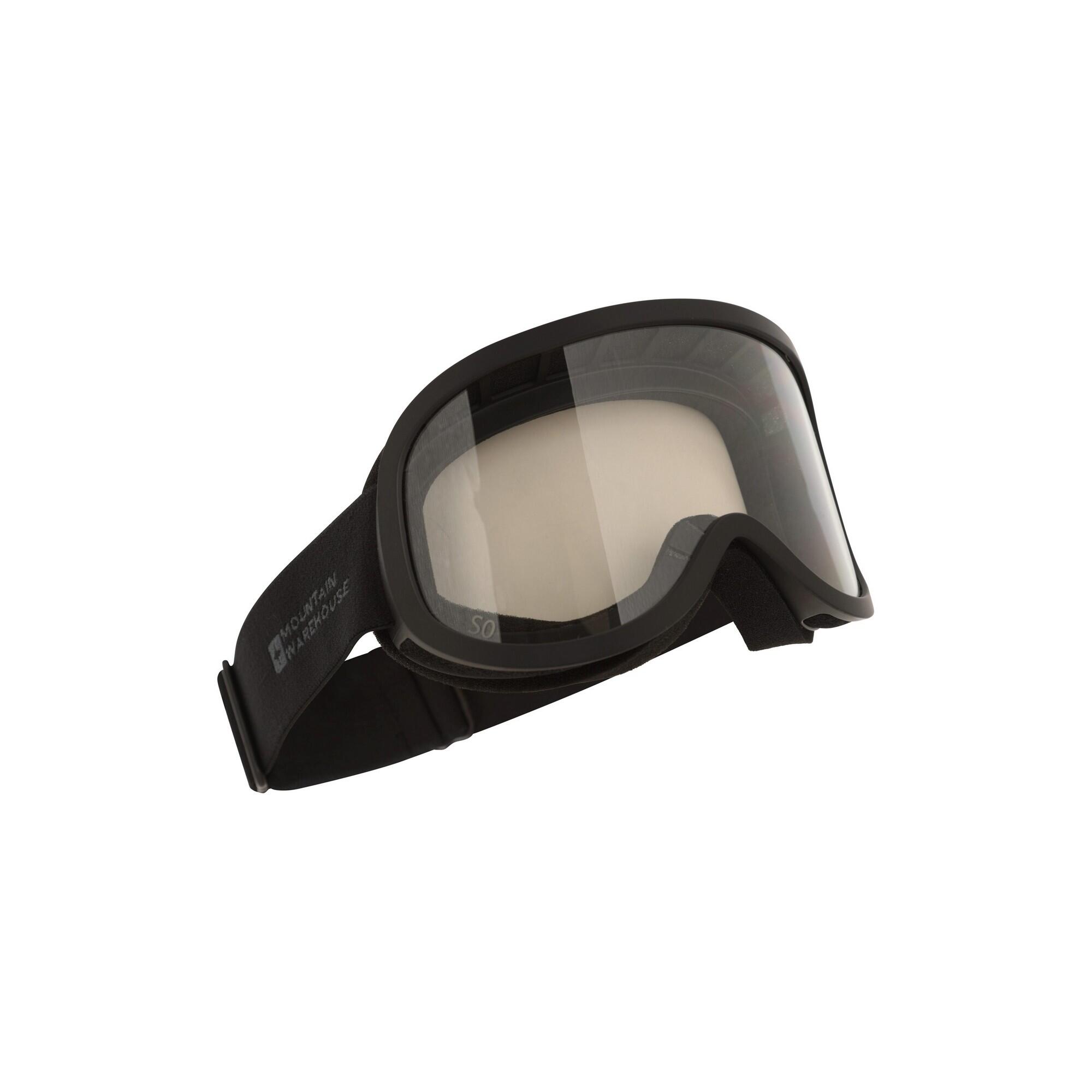 Adulto Unisex Occhiali Da Sci Mountain Warehouse Nero 3/4