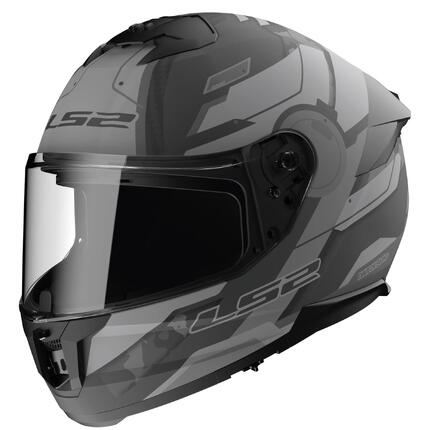 Kask integralny LS2 FF808 Stream II Shadow XL szary matowy