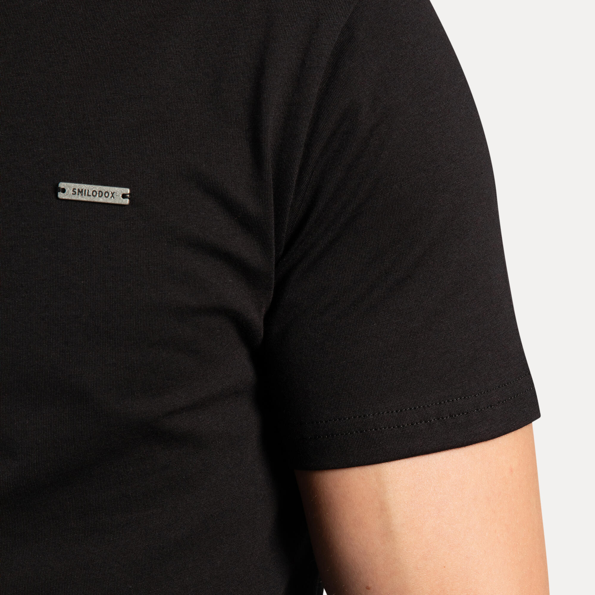 Herren T-Shirt Ilyas Schwarz 5/5