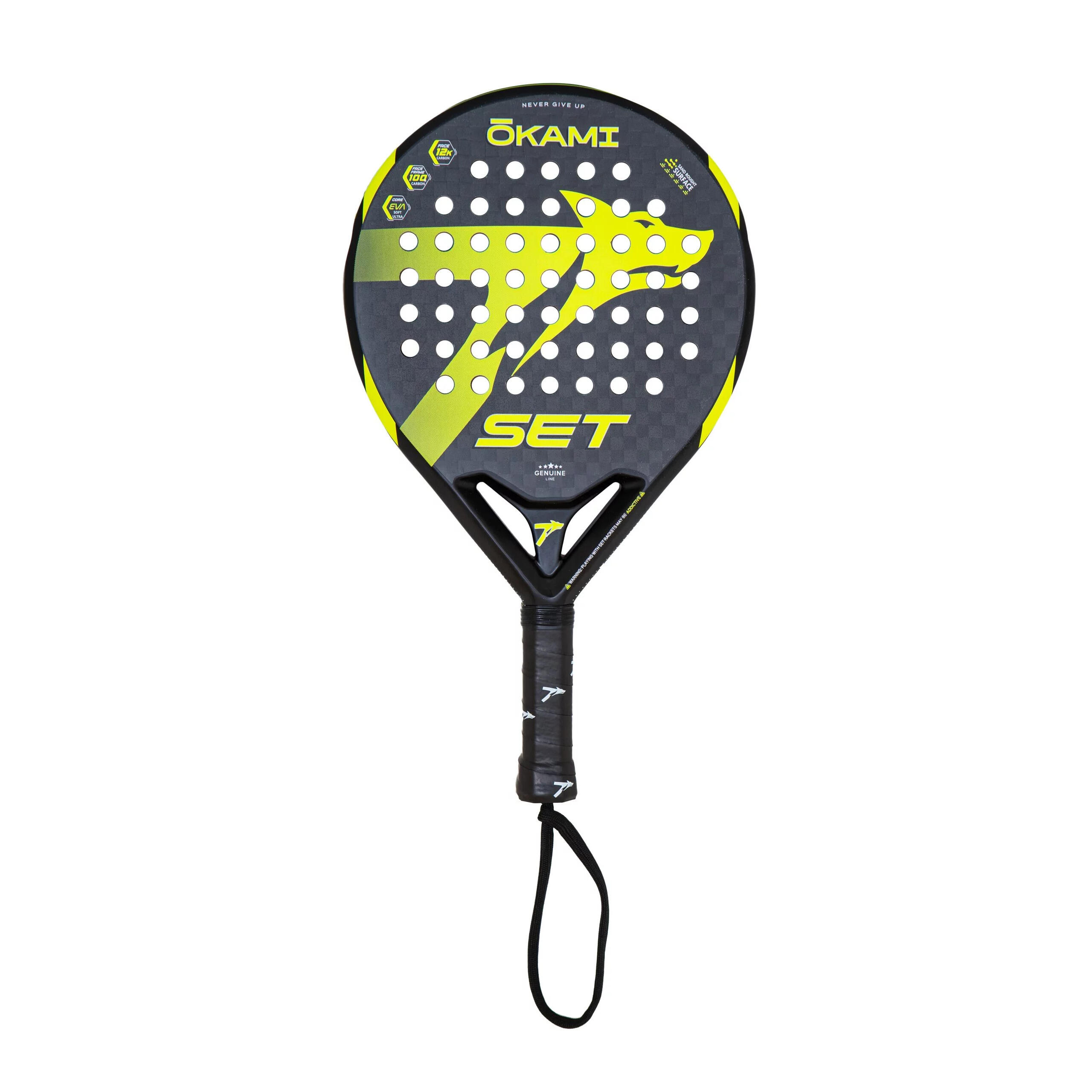 Set - Raquette De Padel Set Padel Raquettes Okami - Raquette De Padel - Gris|jaune - No Size - Decathlon