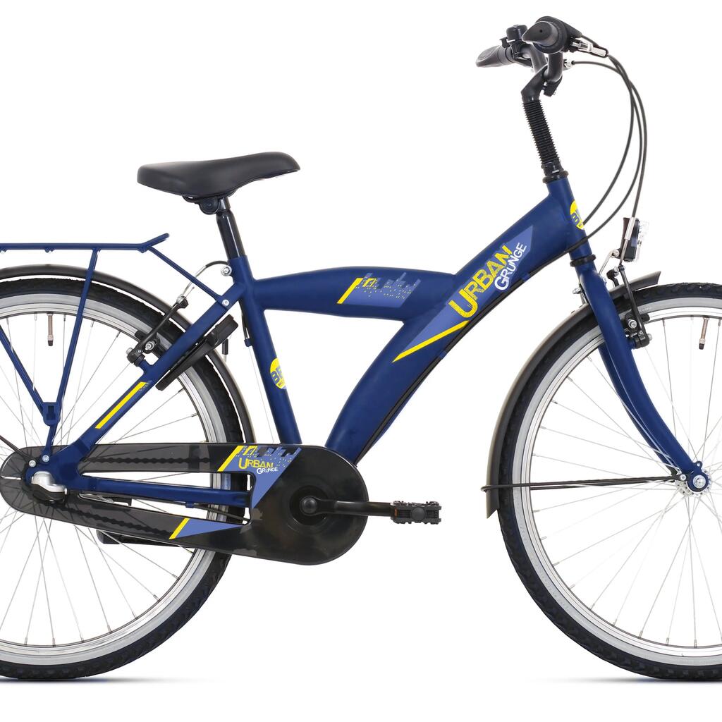 Bikefun Urban City 26-inch boys bike — Nexus 3-speed, cobalt matt blue.