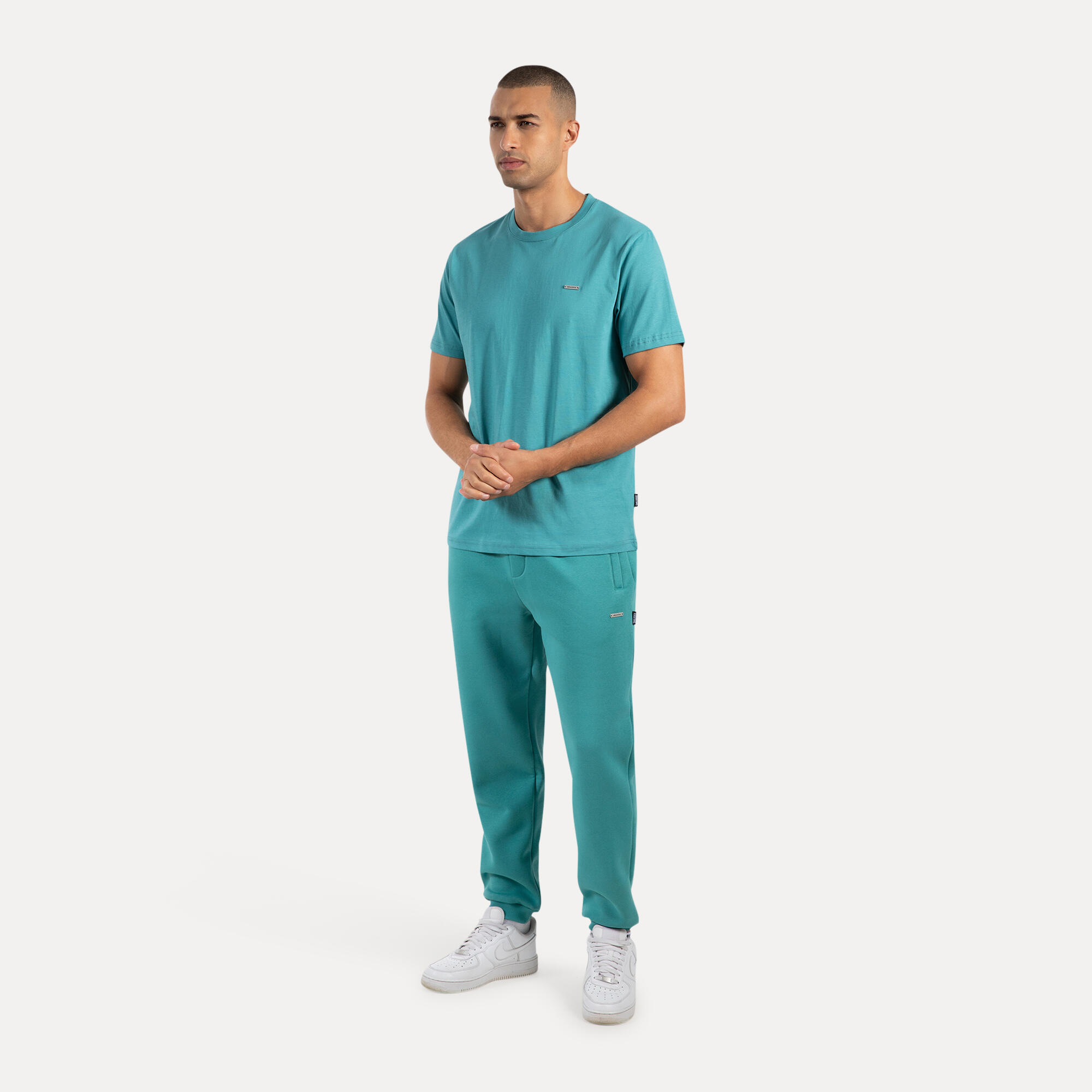 Herren T-Shirt Ilyas Petrol 3/5