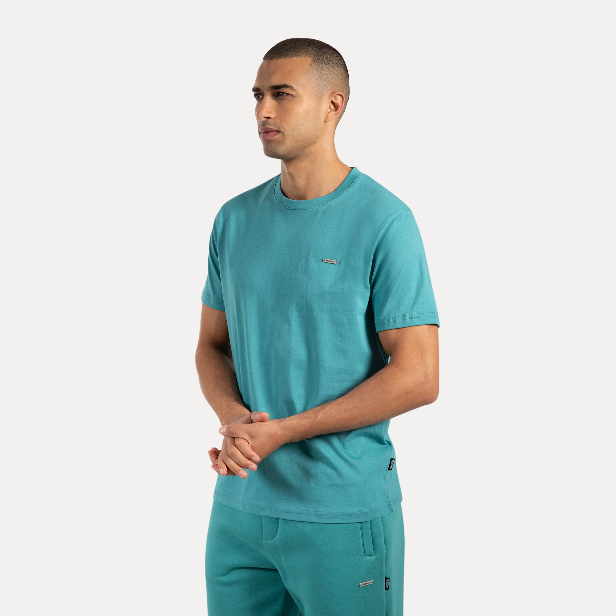 Herren T-Shirt Ilyas Petrol 2/5