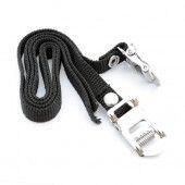 Sangles toeclip Simson - lot de 2, nylon jaune