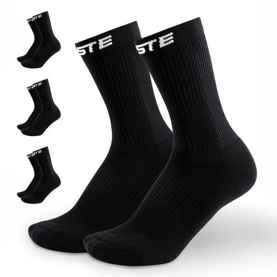 Chaussettes de sport Performance – Noir – Lot de 3