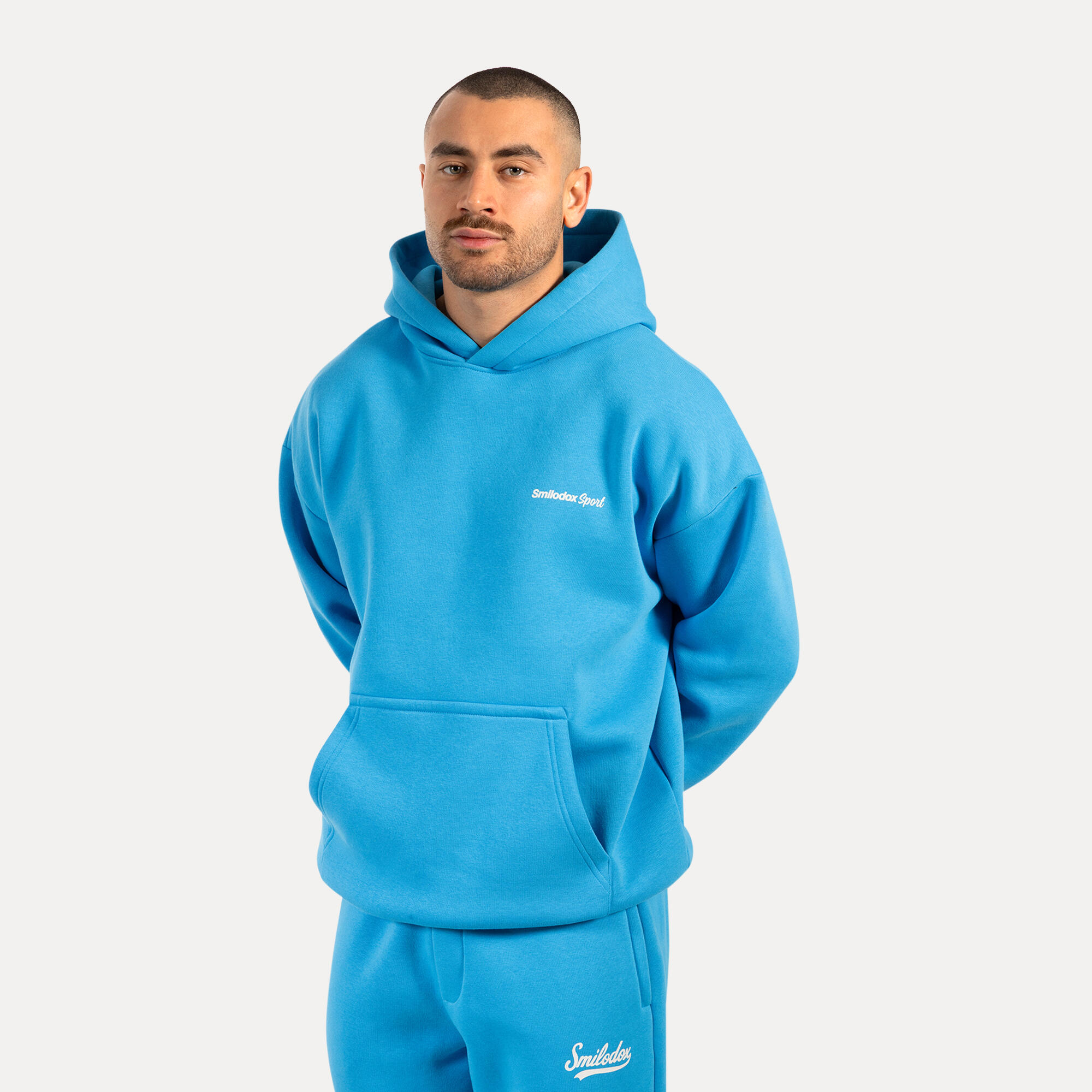 Herren Hoodie Tamio Hellblau 2/5