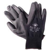 Gants de travail cycplus pu-flex xxl (11 noir