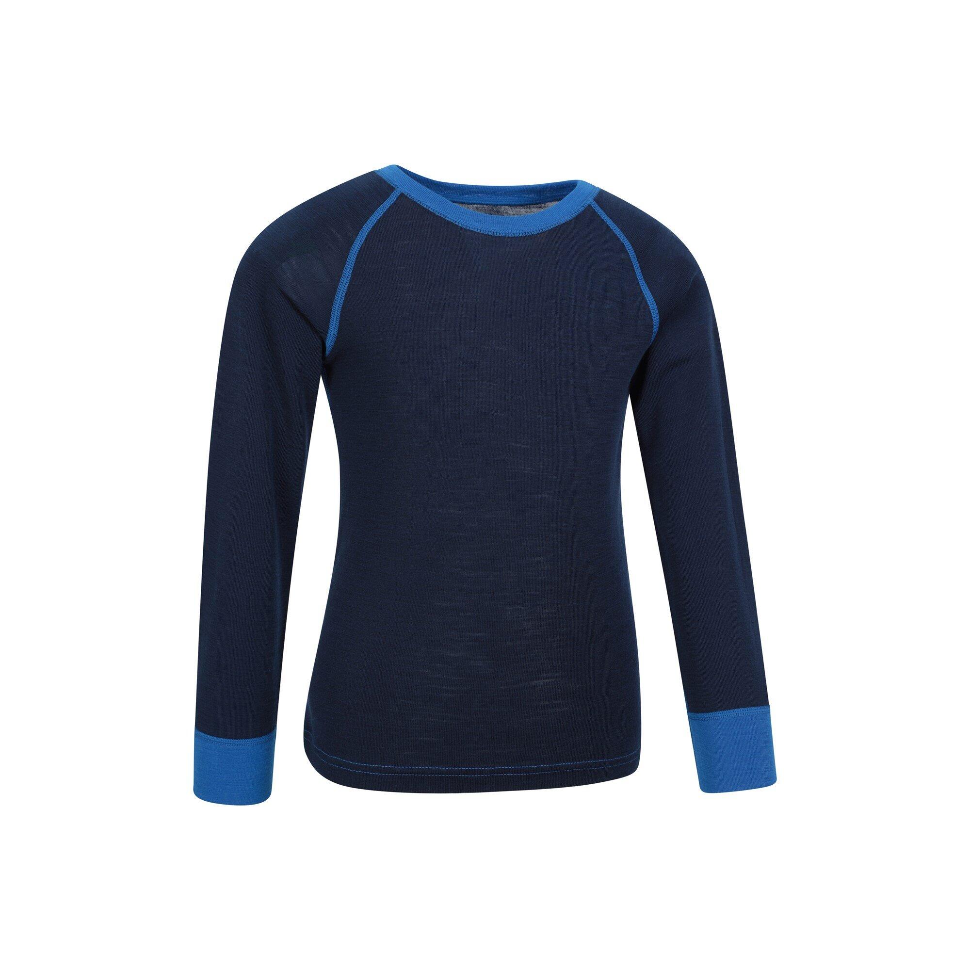 Mountain Warehouse Haut thermique enfant mérinos - Léger et respirant 2/5