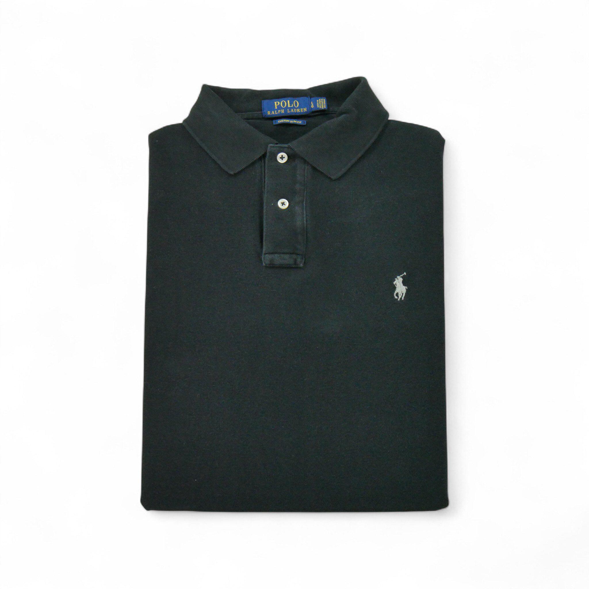 Ralph Lauren - Reconditionné - Polo Manches Courtes Homme Noir - Très Bon État - Polo Manches Courtes - Noir - Decathlon