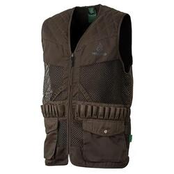 Gilet Treeland marron déperlant 20 cartouchières