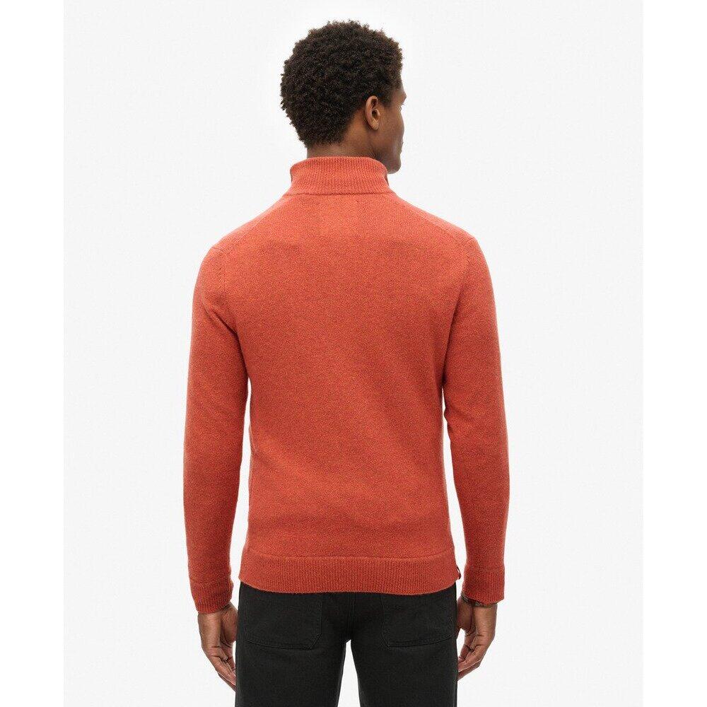 Maglione a collo alto da camionista in maglia Superdry Essential 4/7