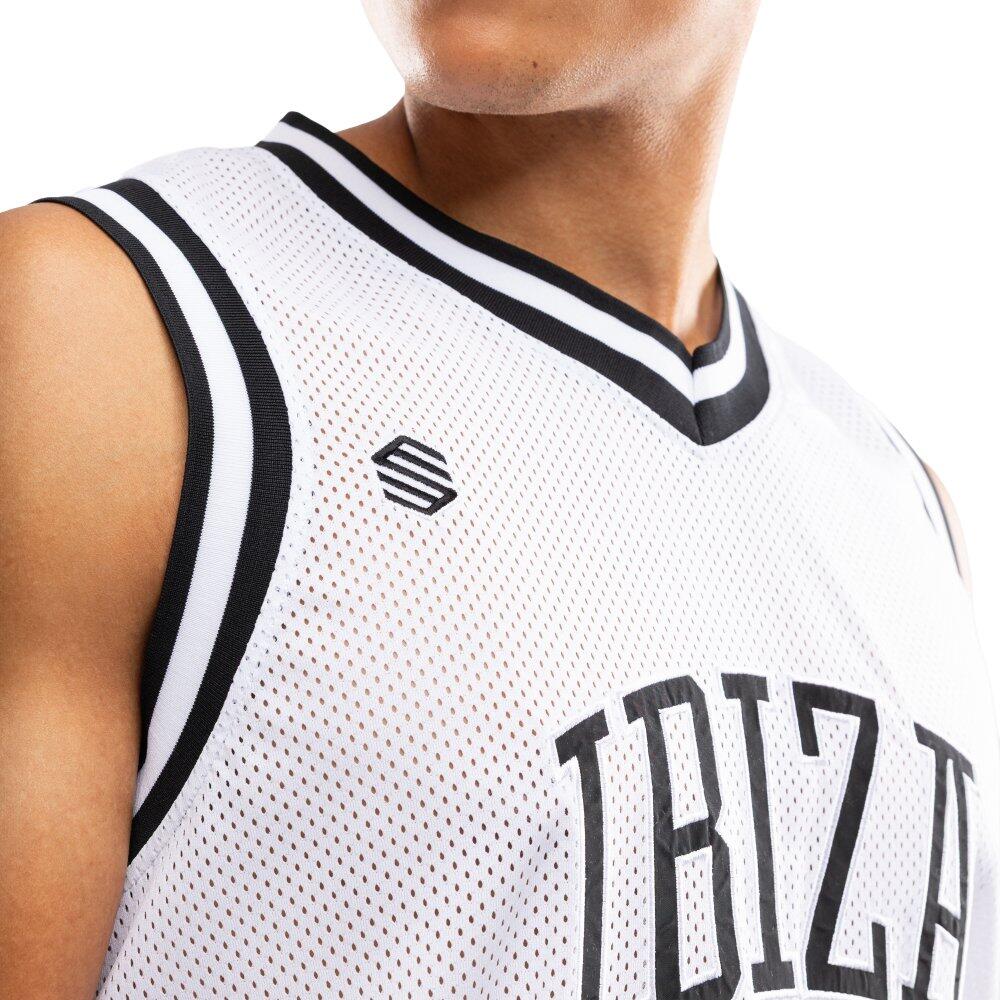 Herren Lifestyle basketballtrikot IBZ Pedrera White Weiß 4/7