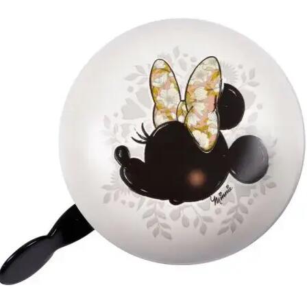 Seven Polska Minnie Mouse Steel Bike Bell, White.