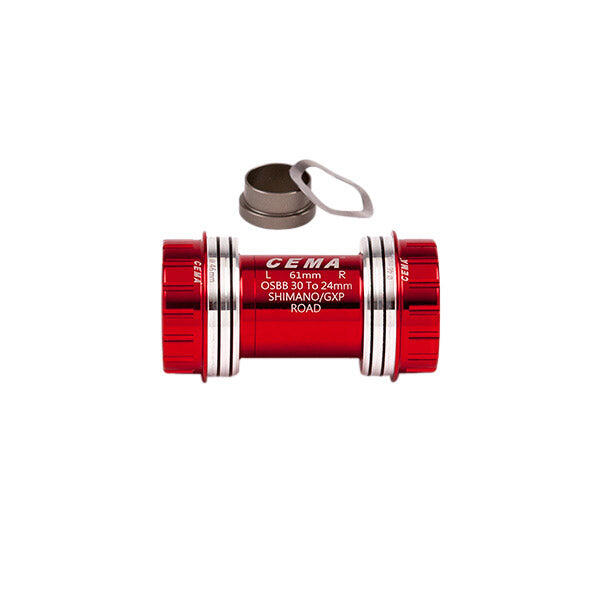 Cema OSBB Interlock SRAM GXP Ceramic Bracket Red