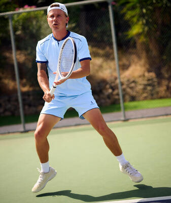 Polo Tennis/Padel Pro Flex Uomo Bianco