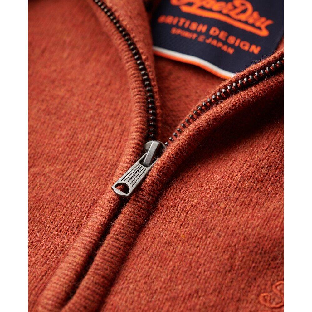 Pull Orange Homme Superdry Essential 6/7