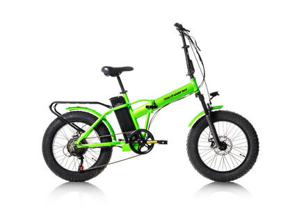 VTT tout-terrain en aluminium, batterie 48 x 13 Ah, suspension